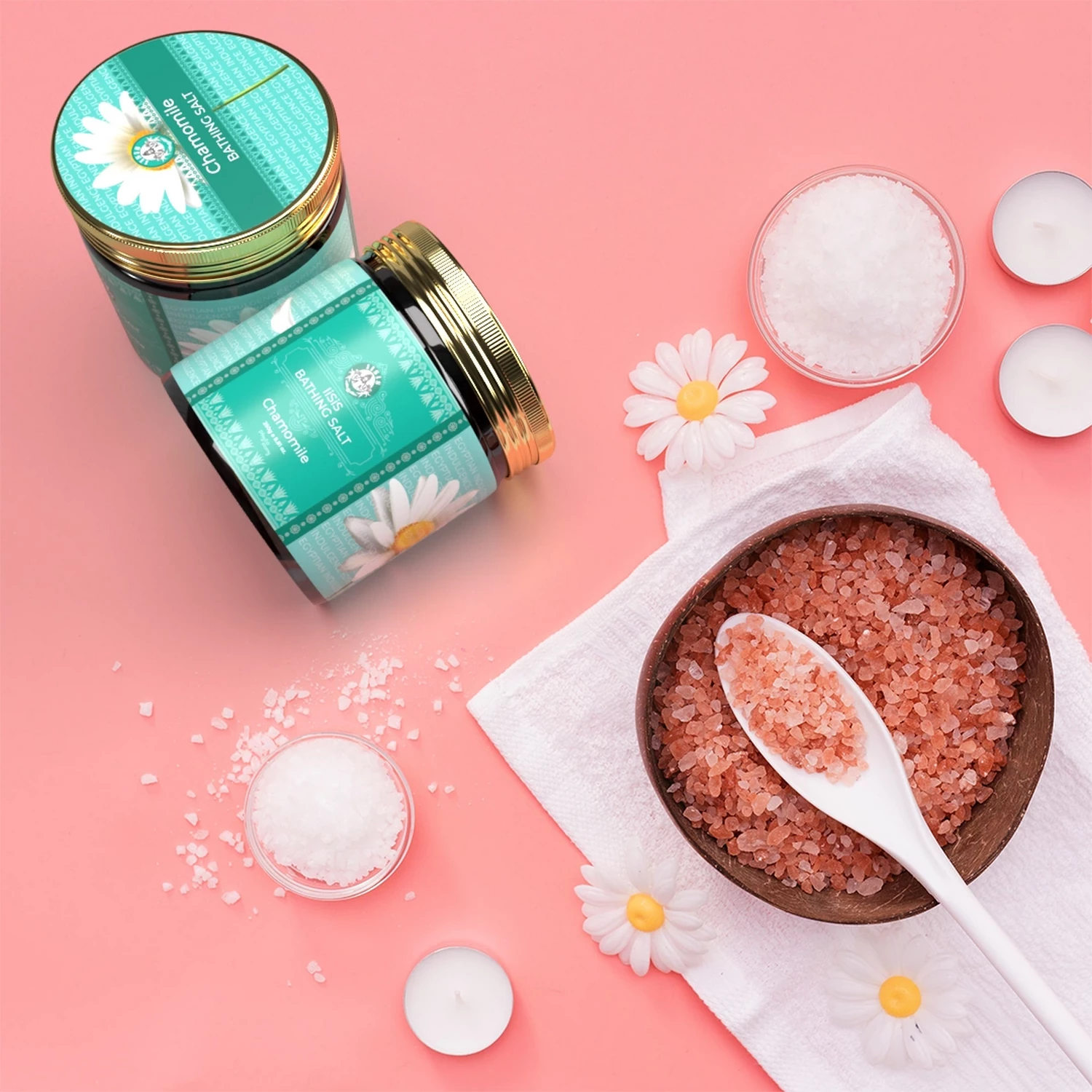 RBV B2B Camomile Bath Salt  (250g) -18 Pcs.